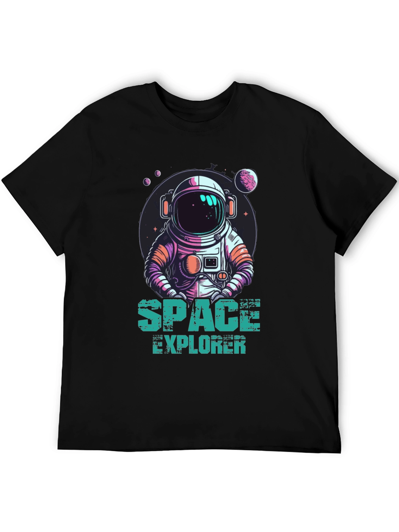 Space Explorer Graphic T-Shirt