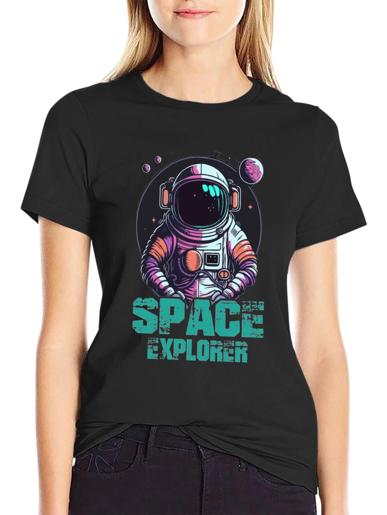 Space Explorer Graphic T-Shirt