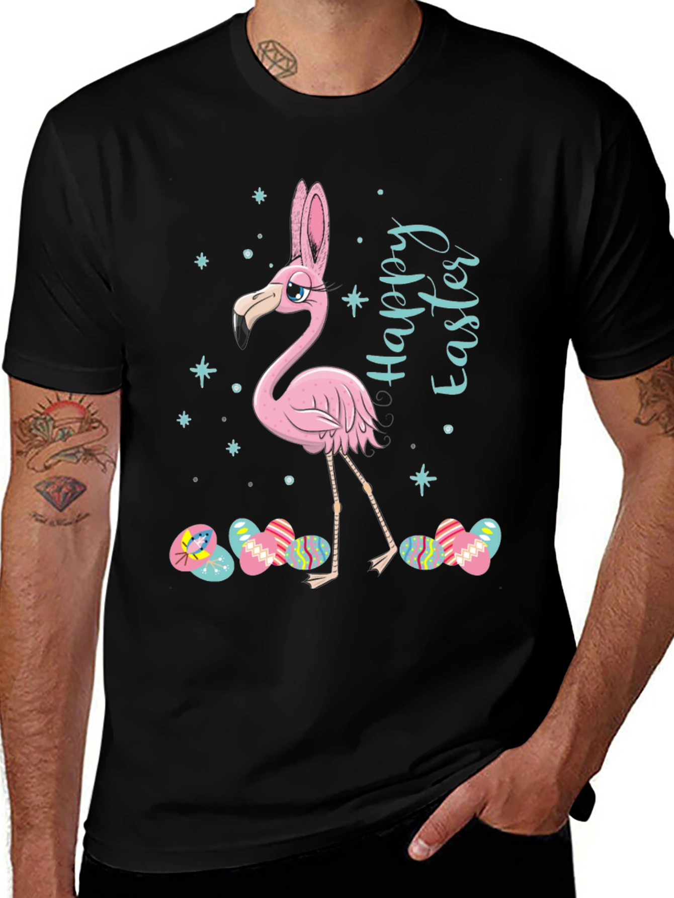 Easter Flamingo T-Shirt