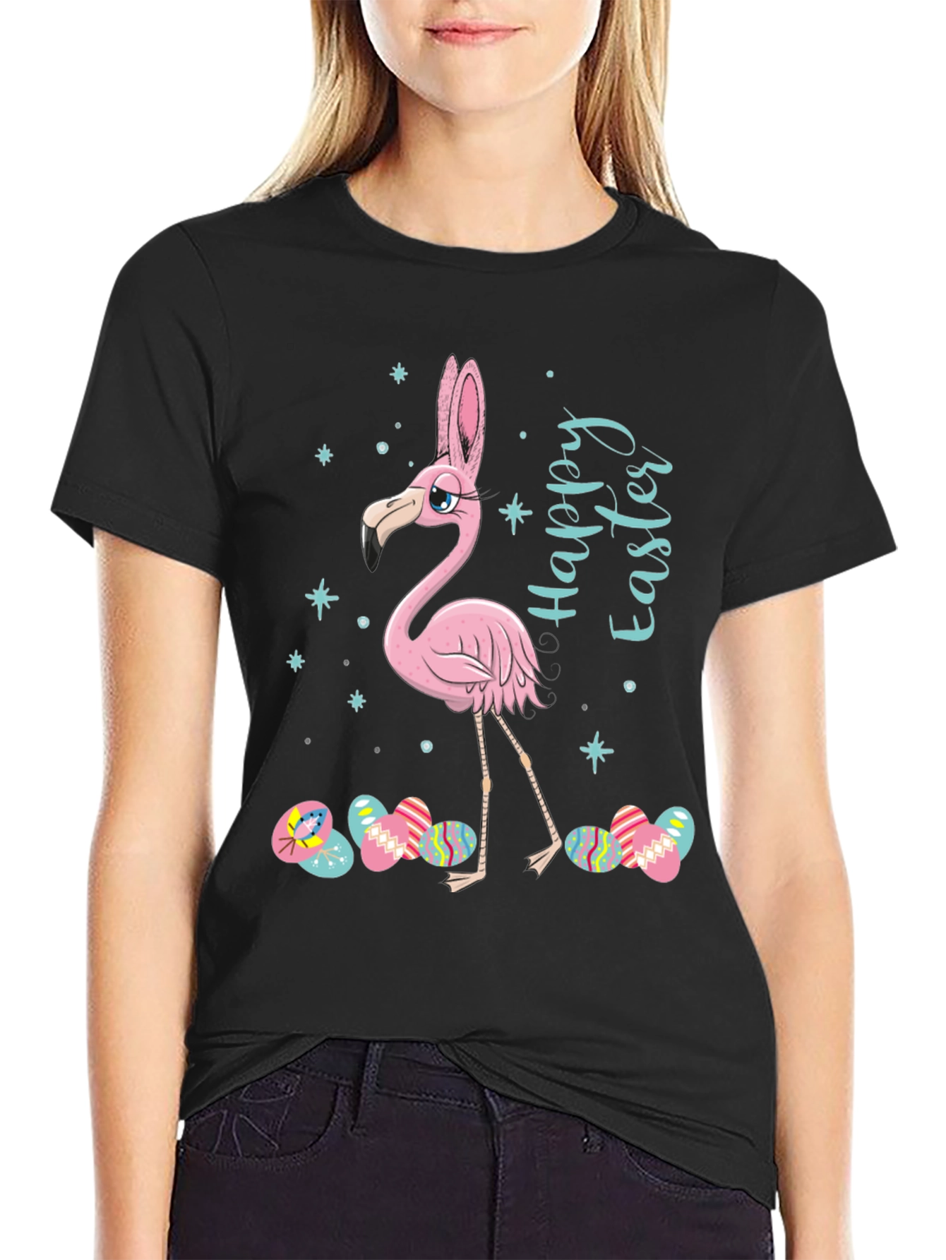 Easter Flamingo T-Shirt