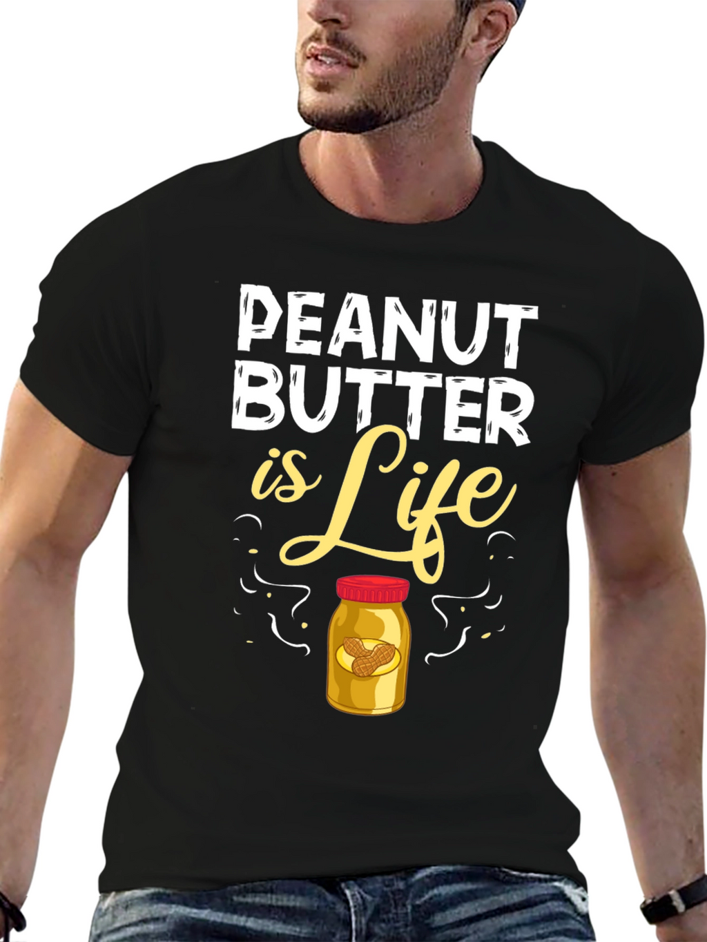 Peanut Butter is Life Graphic Tee