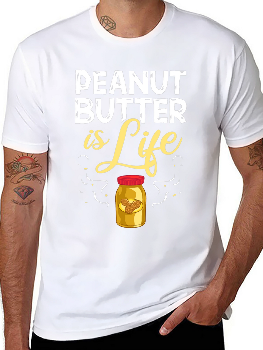 Peanut Butter is Life Graphic Tee