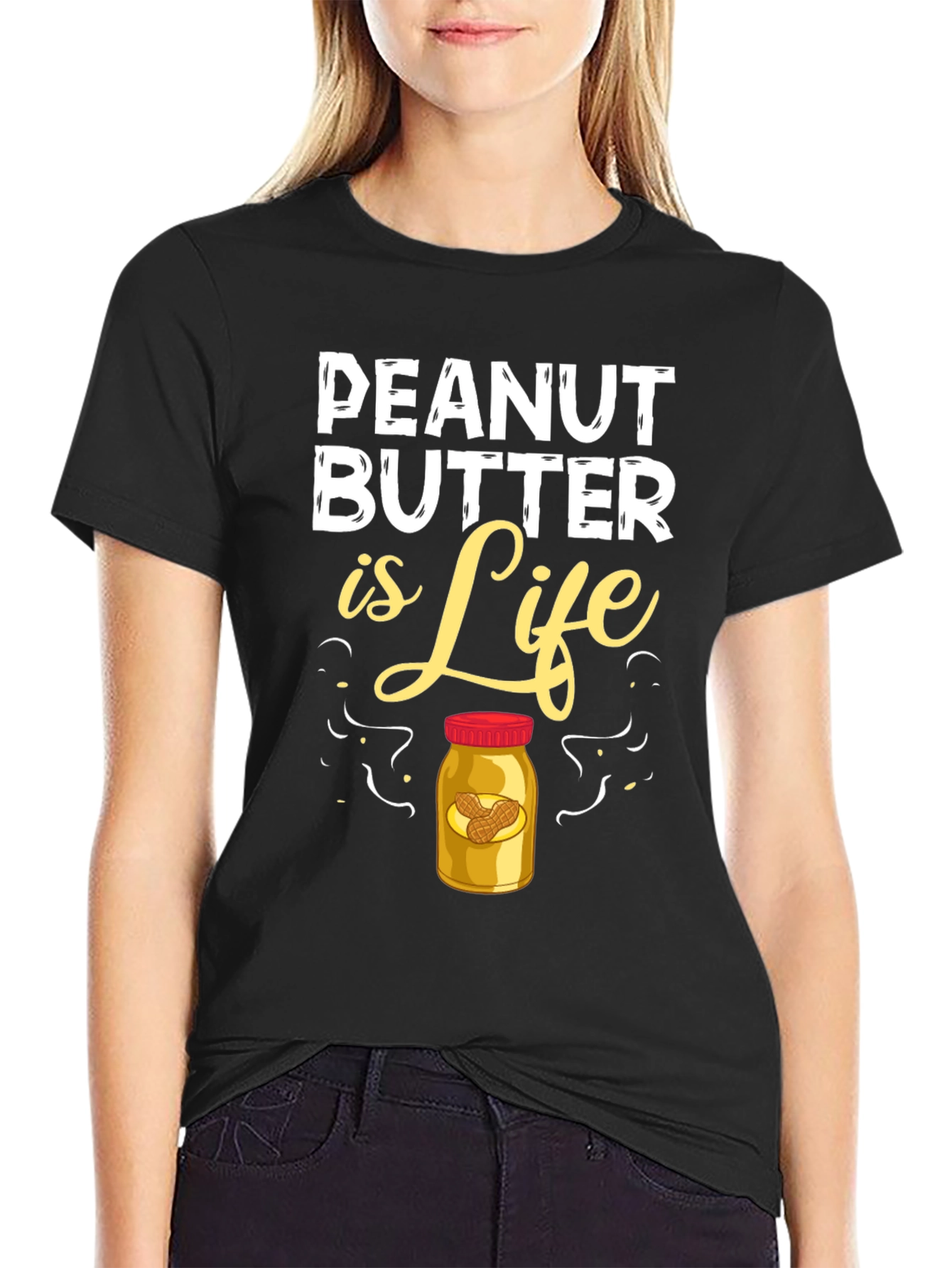 Peanut Butter is Life Graphic Tee