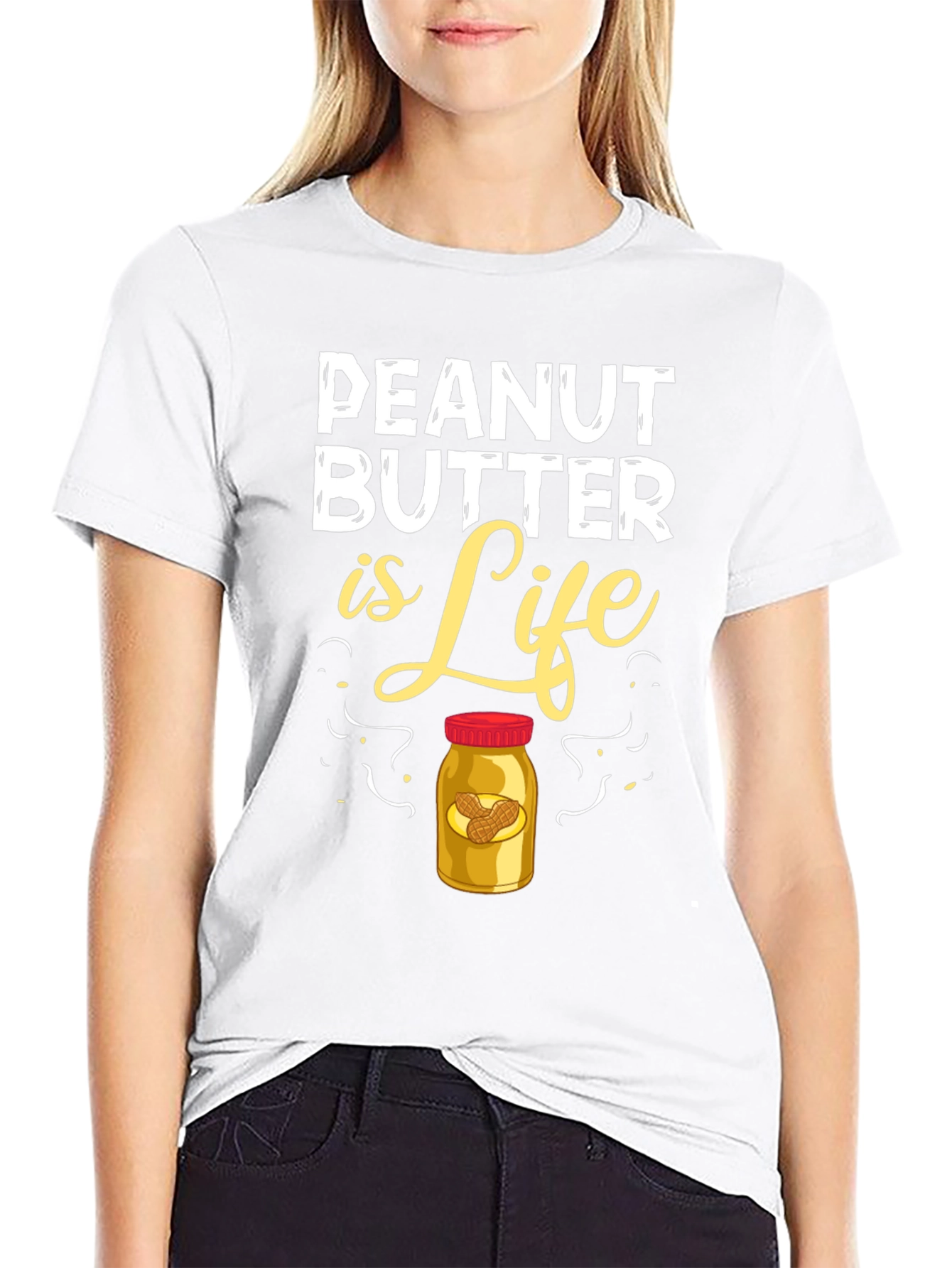 Peanut Butter is Life Graphic Tee