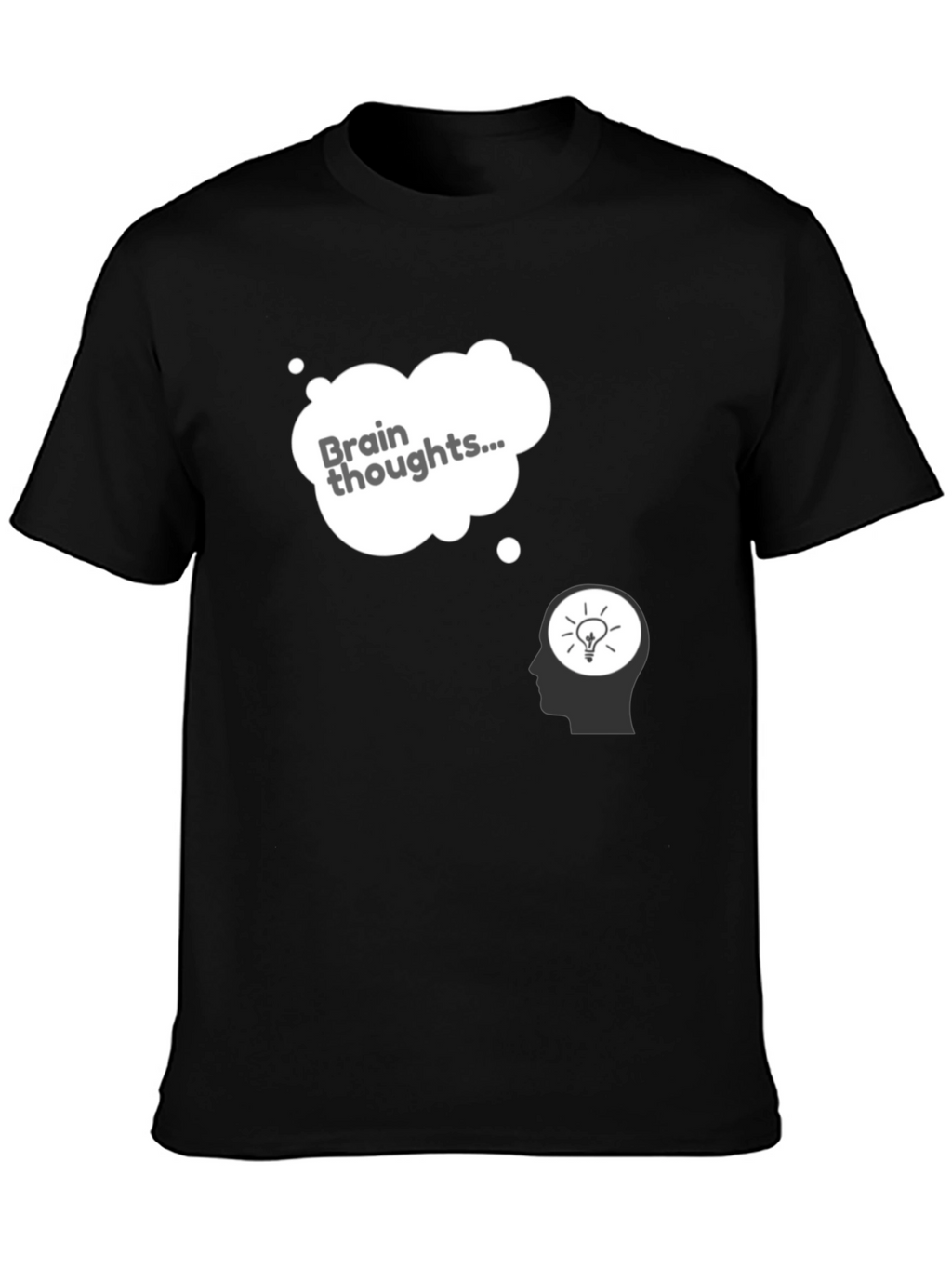 Brain Thoughts T-Shirt - Idea Generation Tee