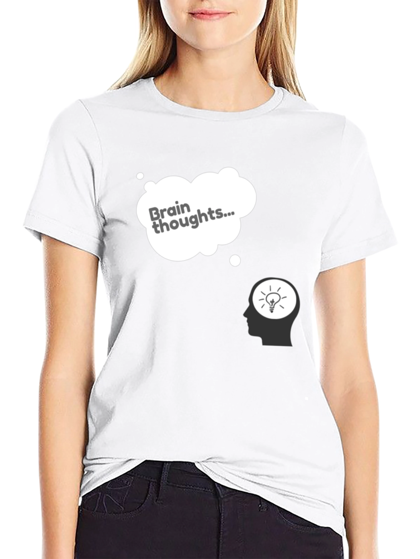 Brain Thoughts T-Shirt - Idea Generation Tee