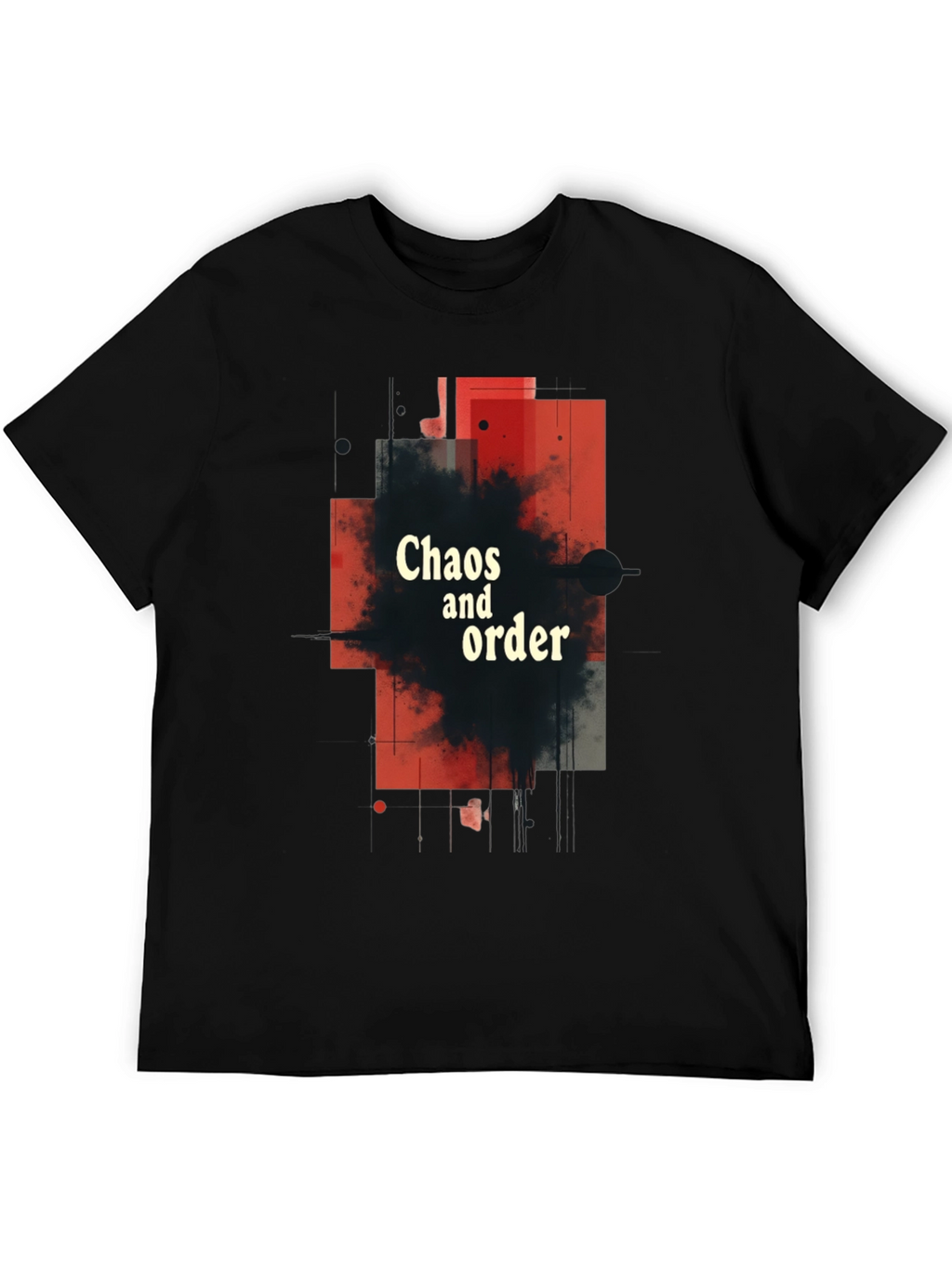 Chaos and Order Graphic T-Shirt