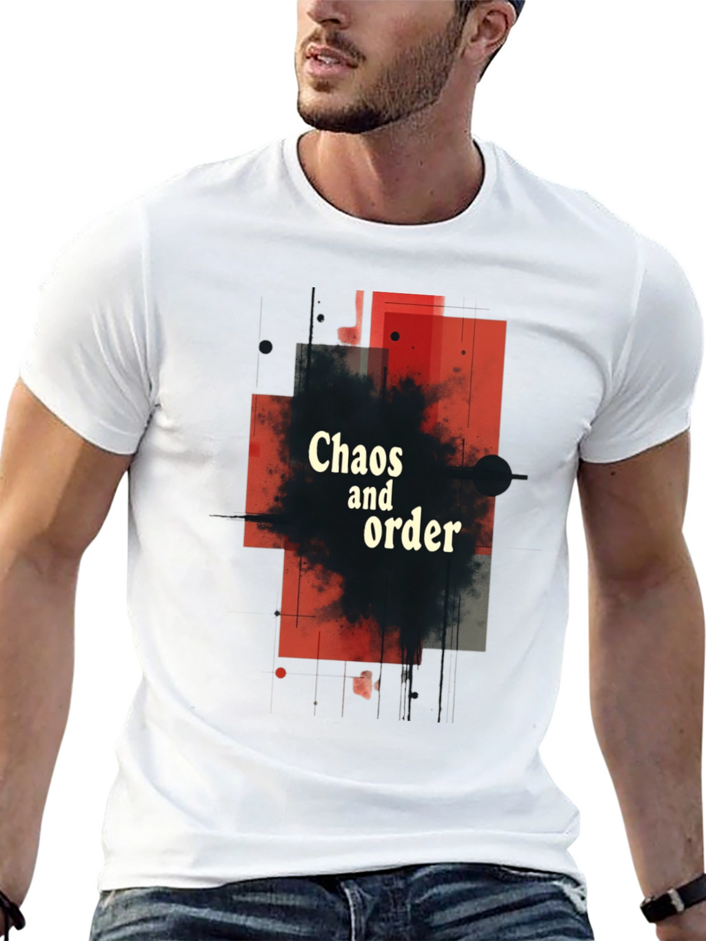 Chaos and Order Graphic T-Shirt