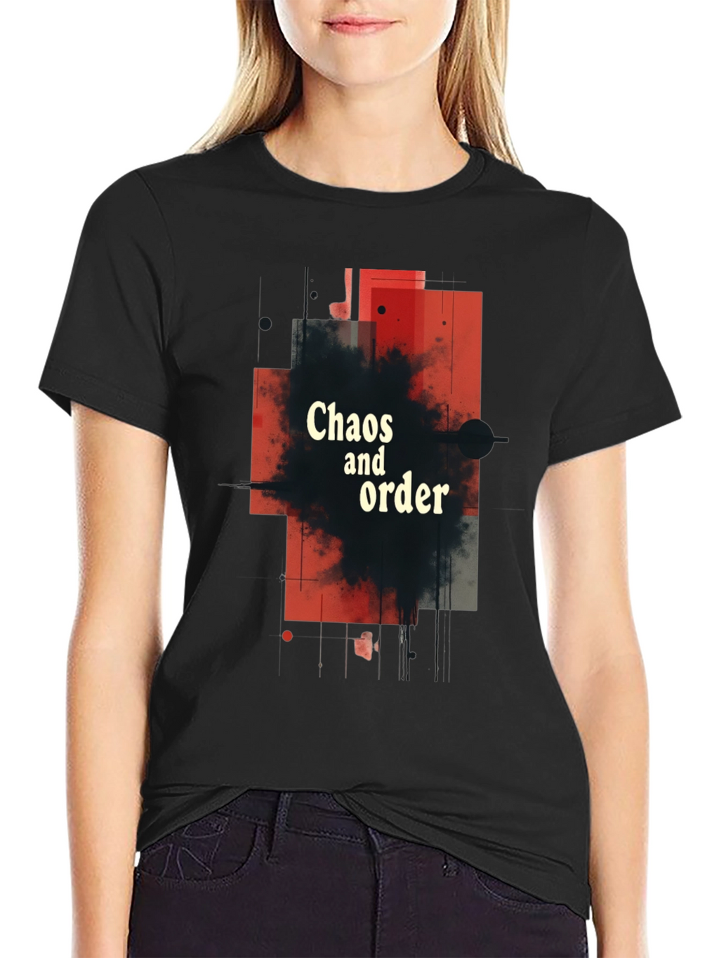 Chaos and Order Graphic T-Shirt