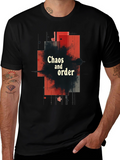 Chaos and Order Graphic T-Shirt