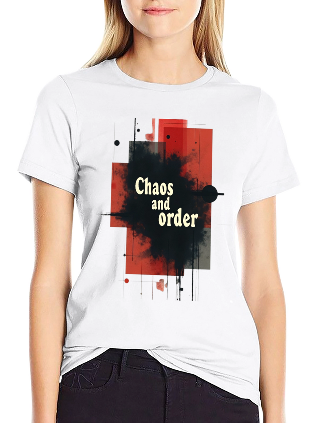 Chaos and Order Graphic T-Shirt