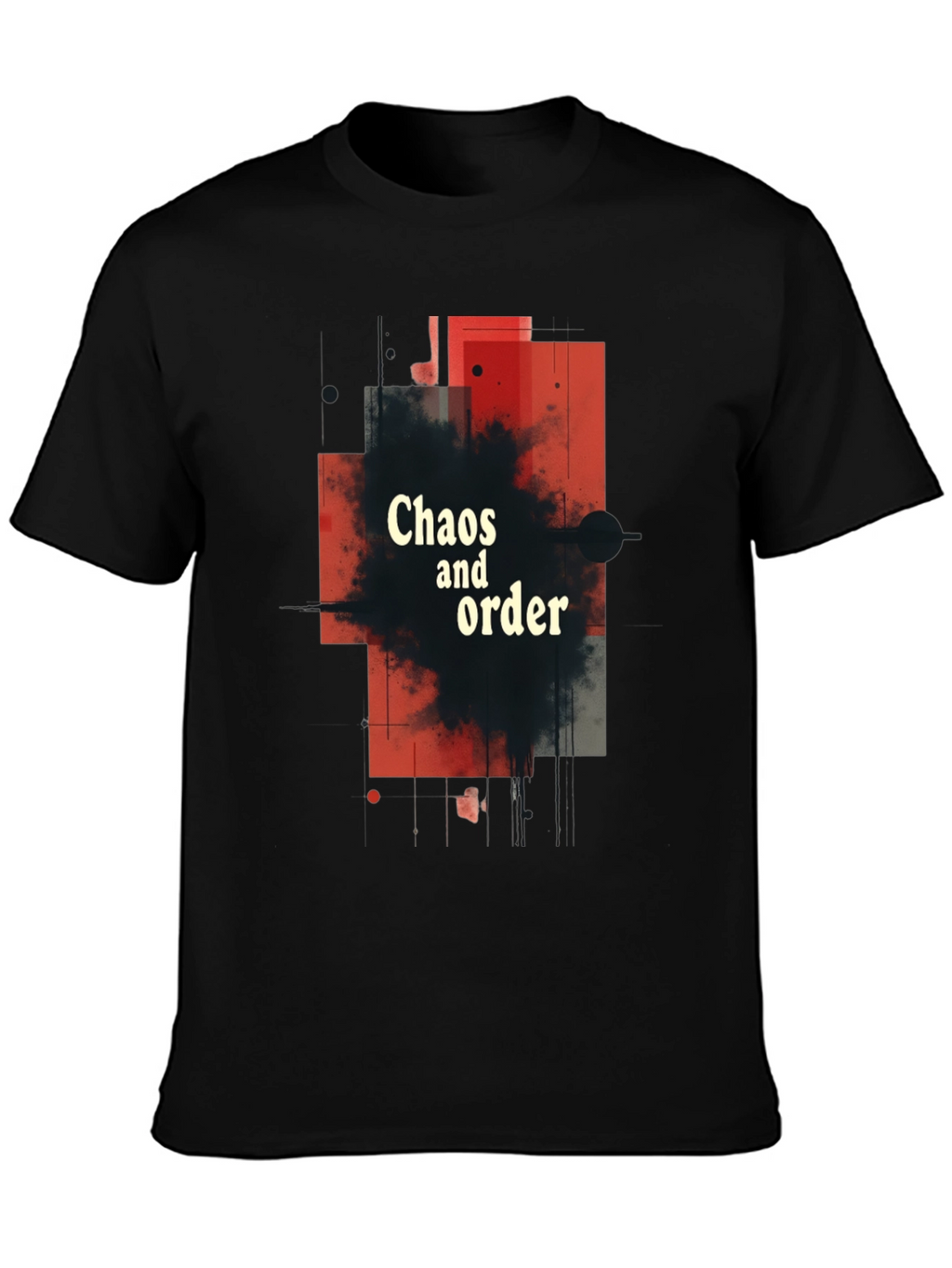 Chaos and Order Graphic T-Shirt