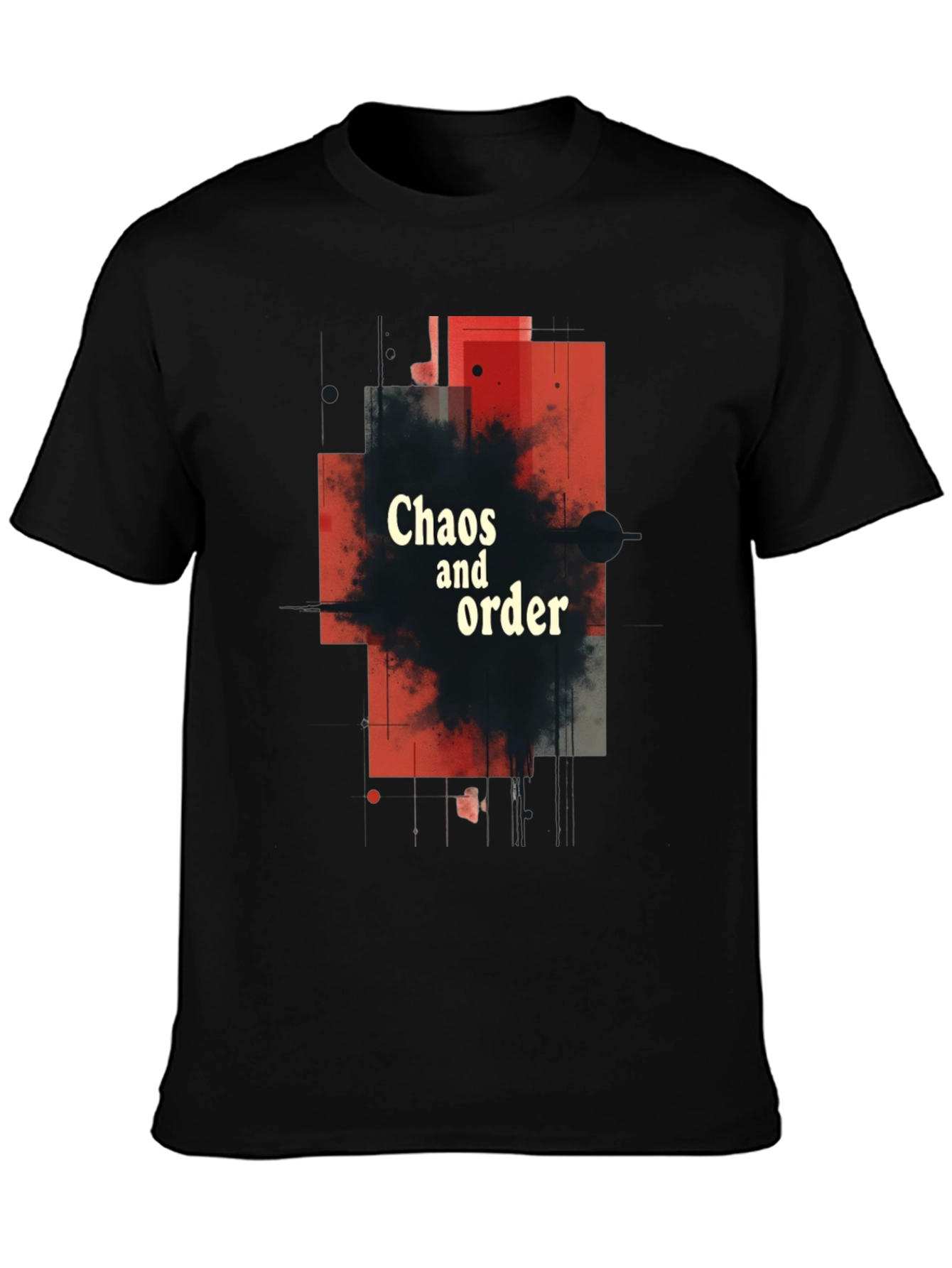 Chaos and Order Graphic T-Shirt