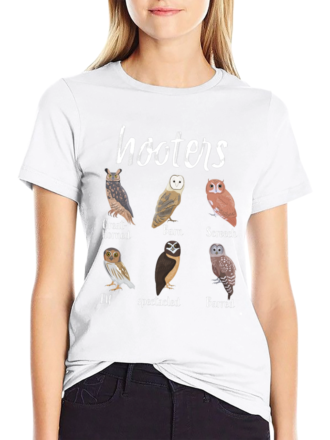Hooters Owl Types T-Shirt