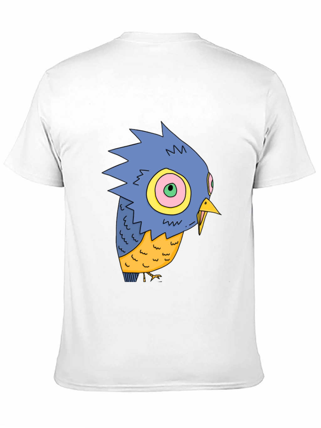 Cartoon Bird Graphic Tee