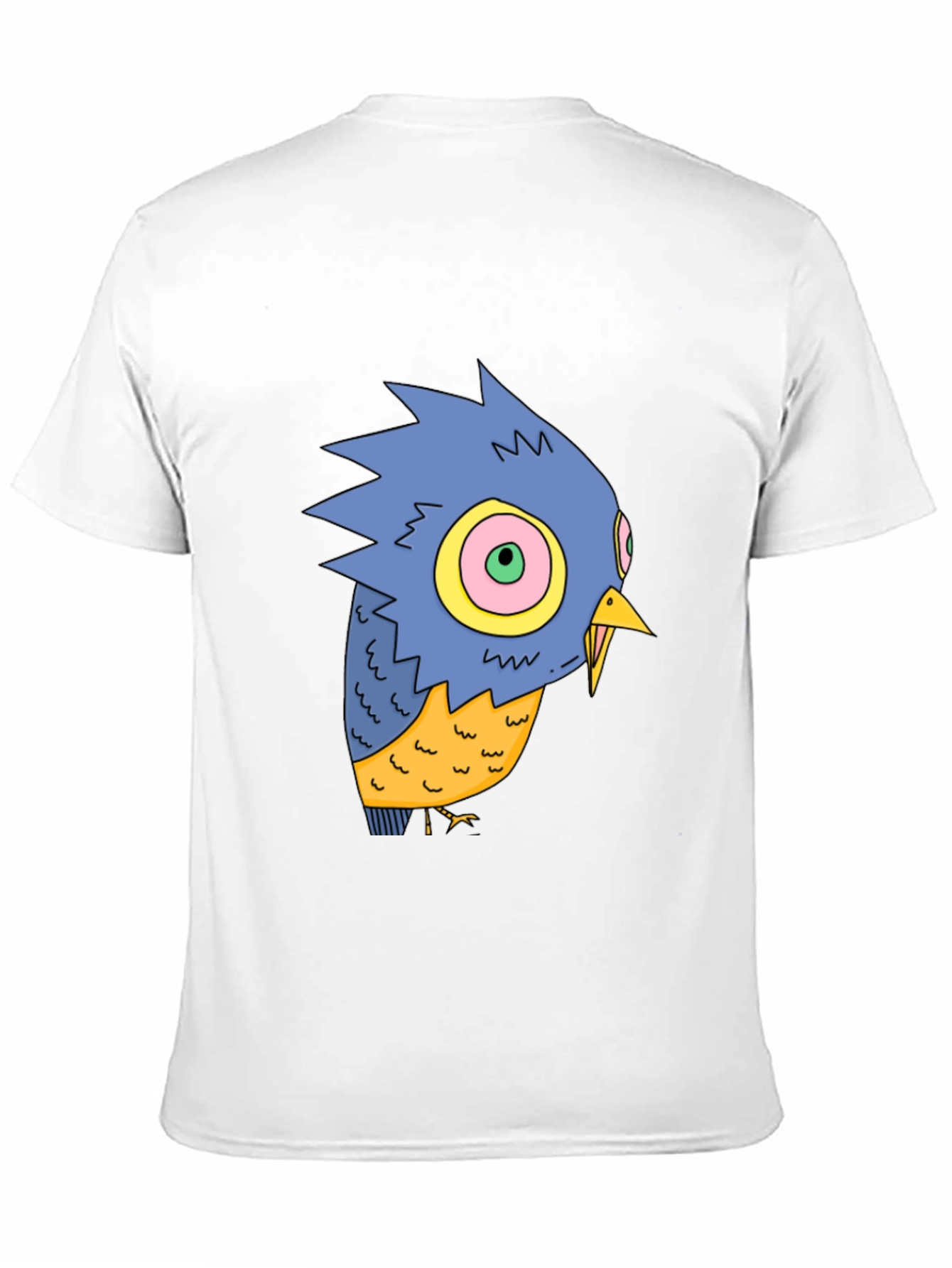 Cartoon Bird Graphic Tee