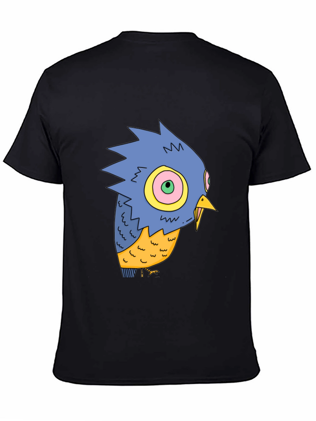Cartoon Bird Graphic Tee