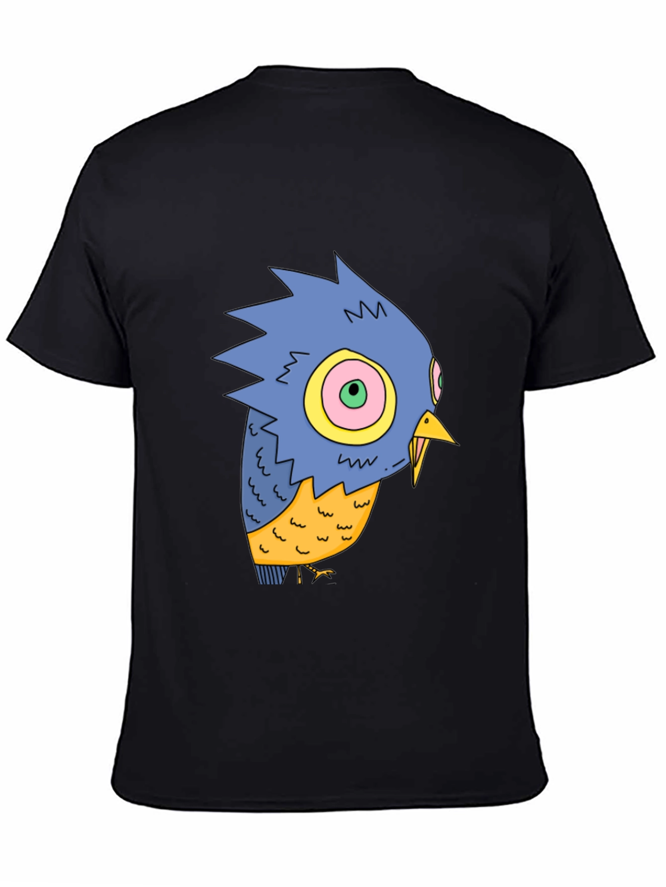 Cartoon Bird Graphic Tee