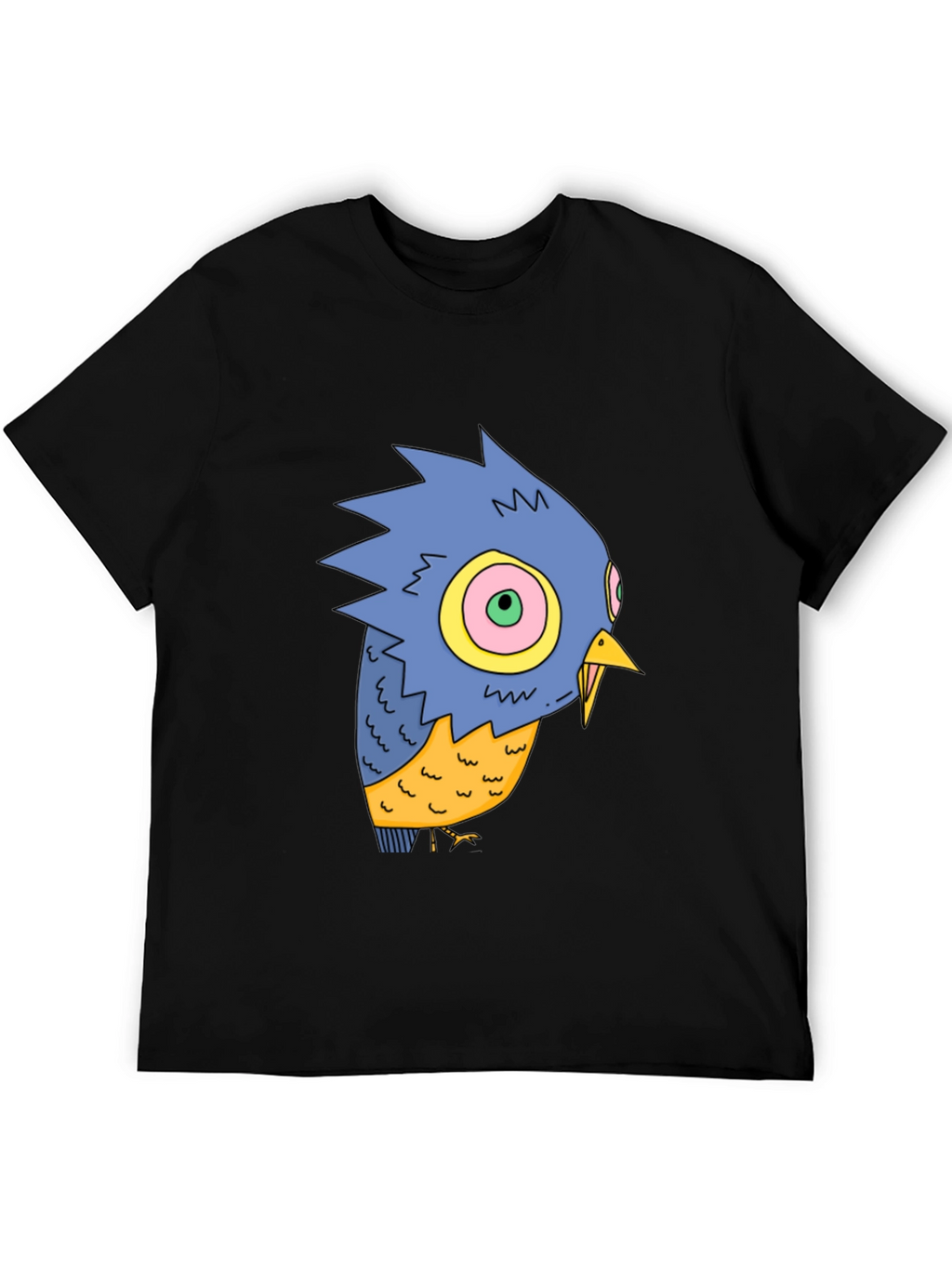 Cartoon Bird Graphic Tee