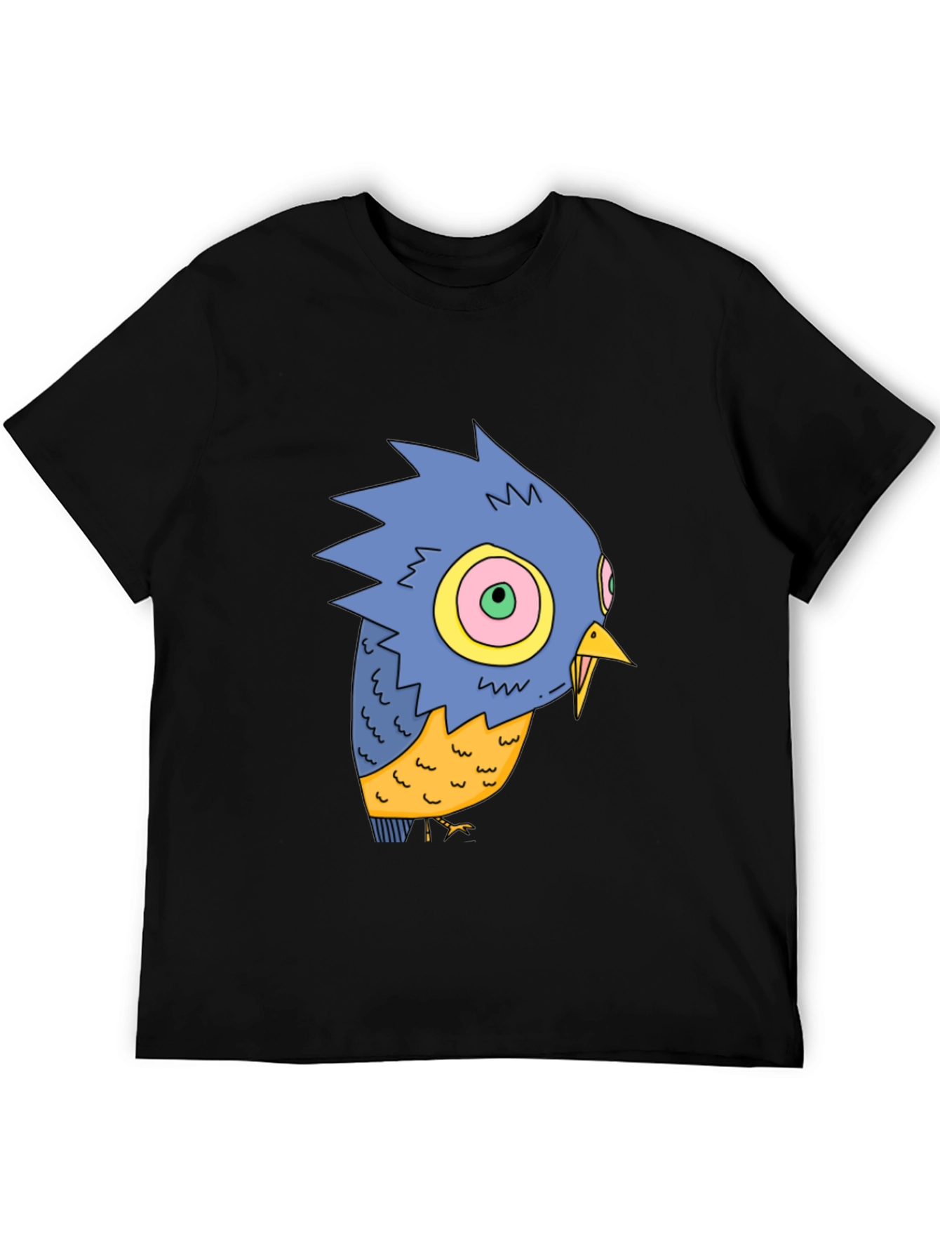Cartoon Bird Graphic Tee