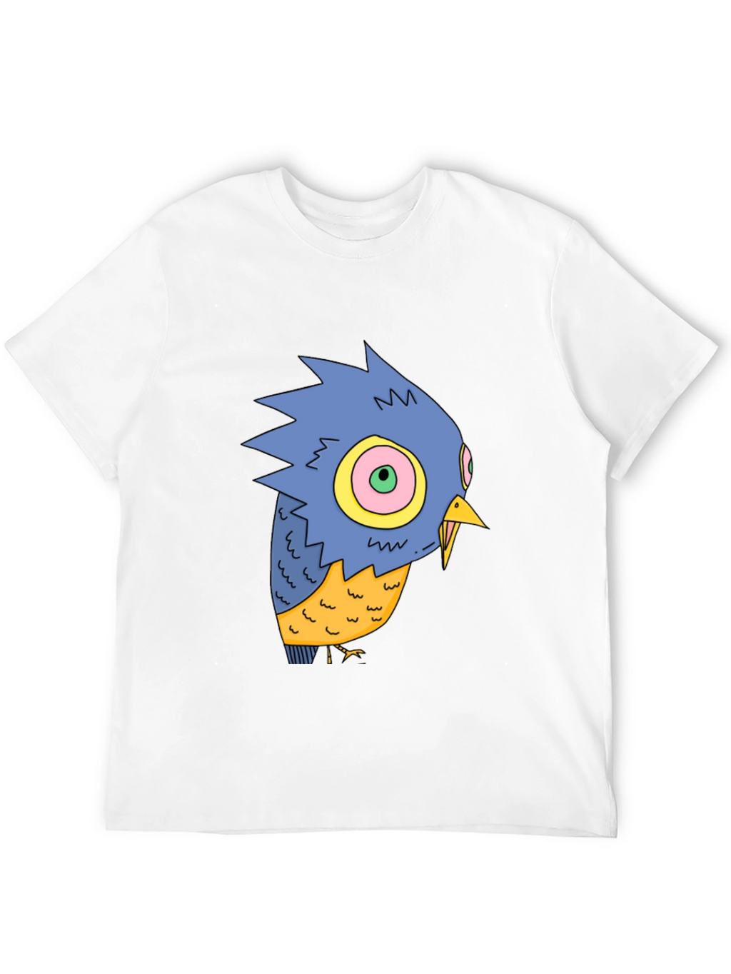 Cartoon Bird Graphic Tee