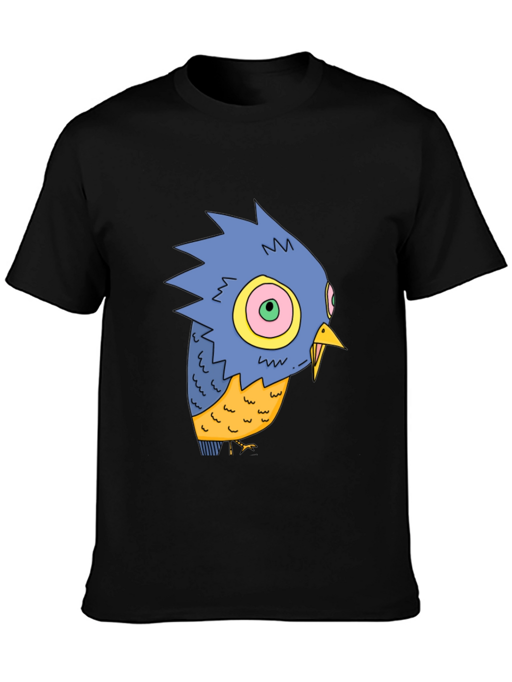 Cartoon Bird Graphic Tee