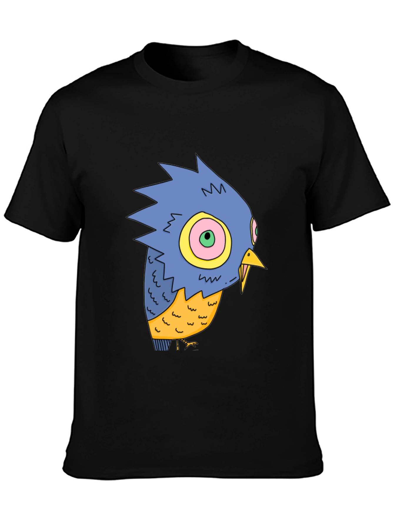 Cartoon Bird Graphic Tee