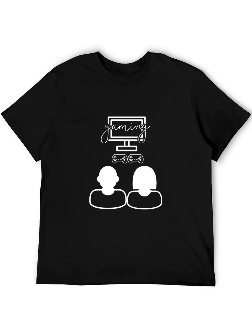 Gaming Couple Graphic Tee - Gamers Delight!