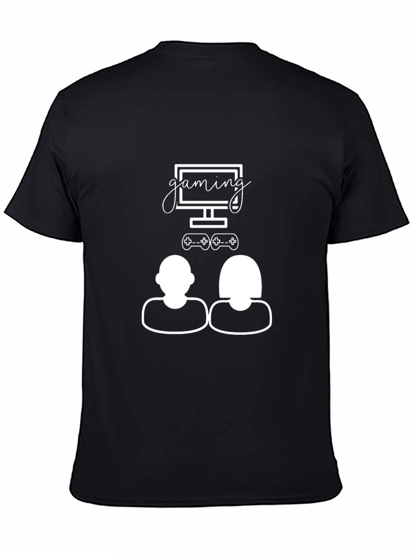 Gaming Couple Graphic Tee - Gamers Delight!