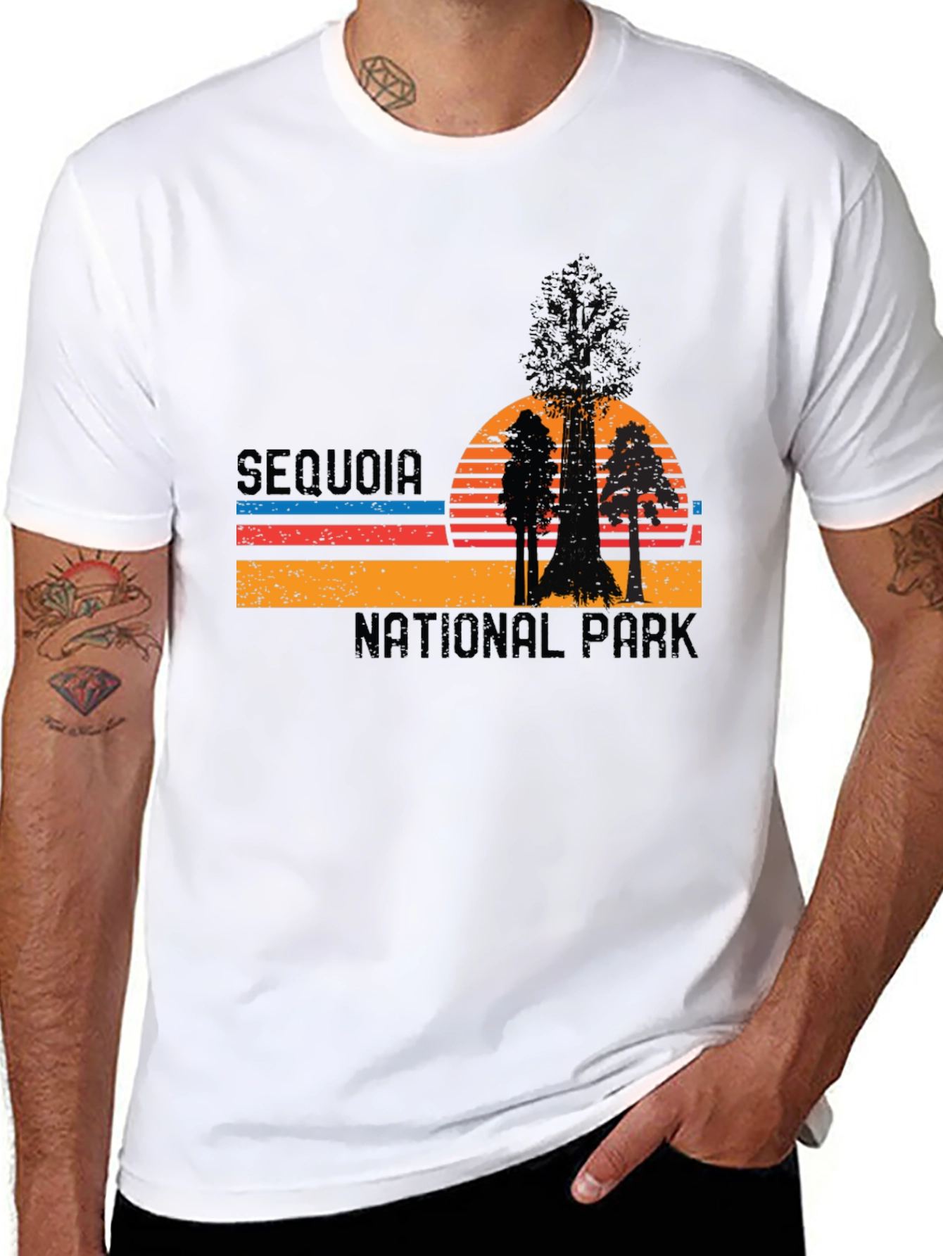Sequoia National Park Graphic Tee - Vintage Style