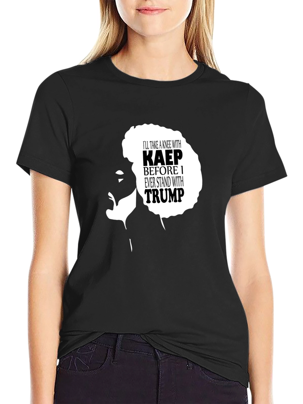 Kneel With Kaepernick T-Shirt - Political Statement Tee