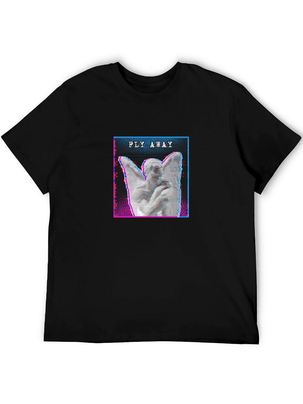 Fly Away Angel Graphic T-Shirt