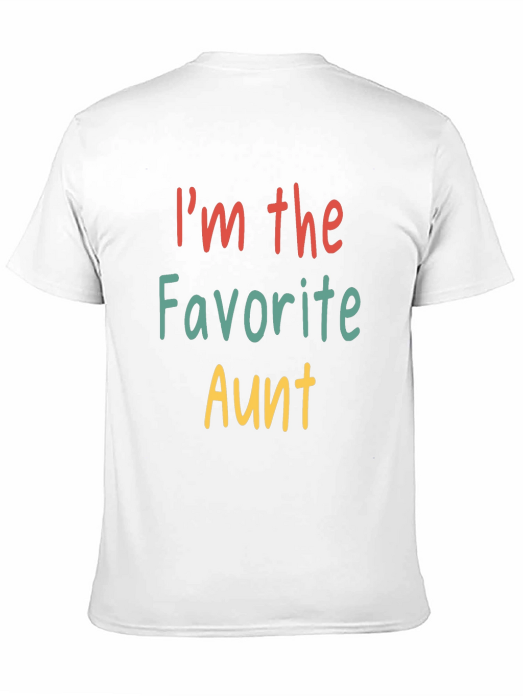 Favorite Aunt T-Shirt - Fun Family Tee