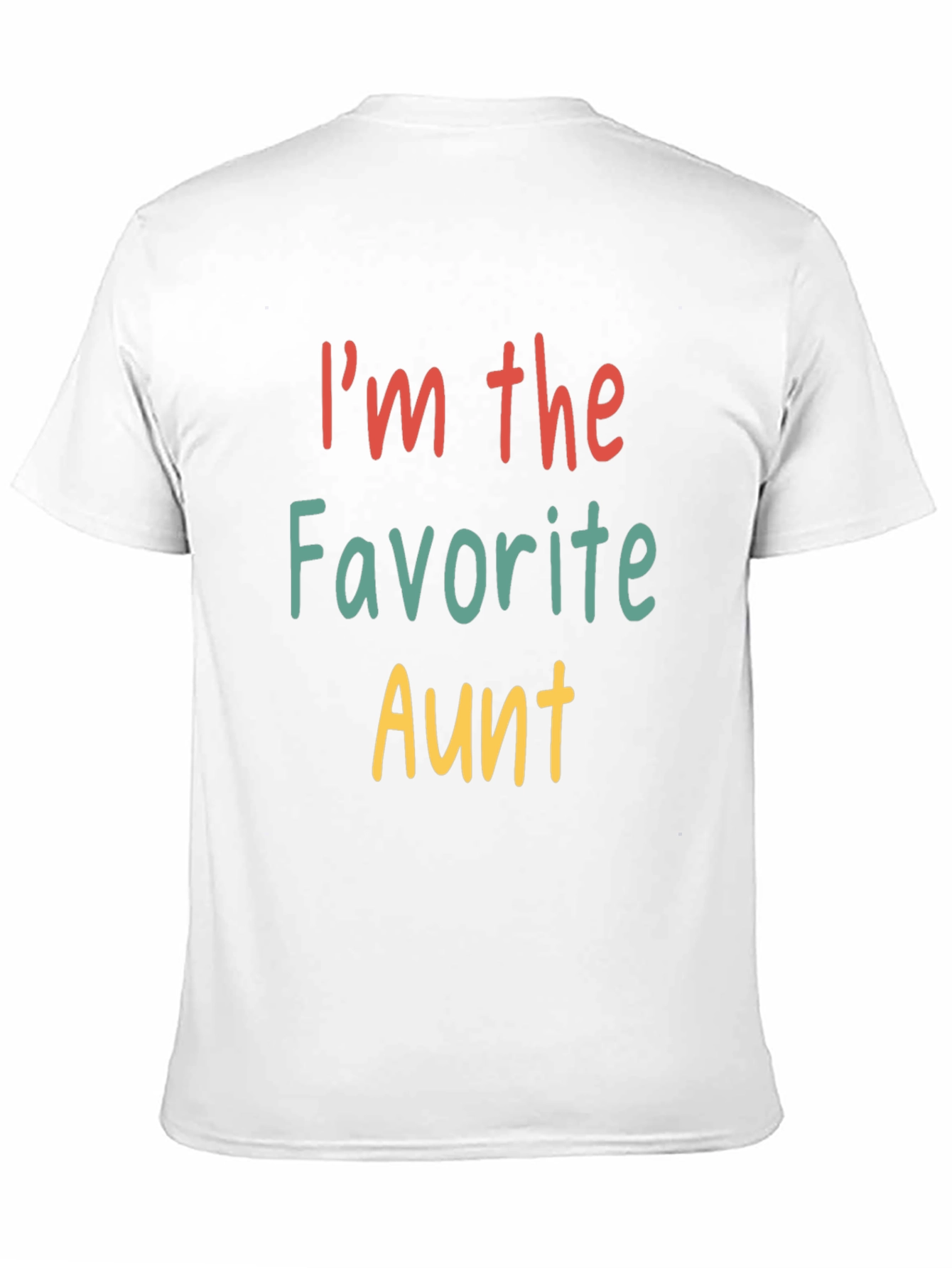 Favorite Aunt T-Shirt - Fun Family Tee
