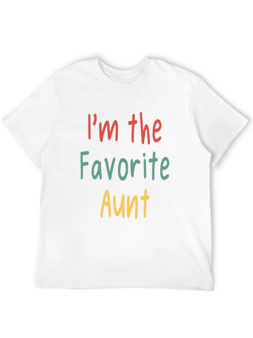 Favorite Aunt T-Shirt - Fun Family Tee