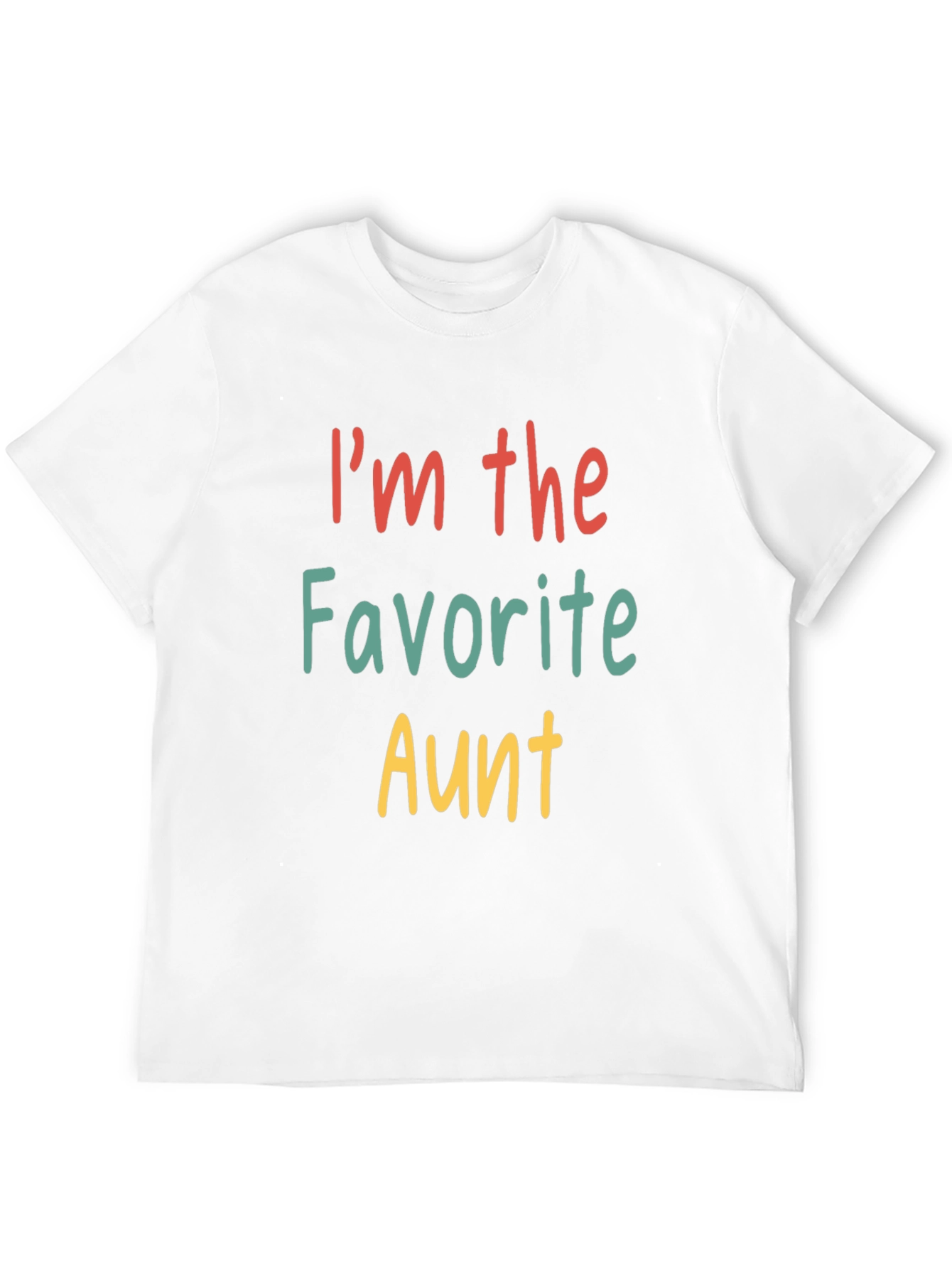 Favorite Aunt T-Shirt - Fun Family Tee
