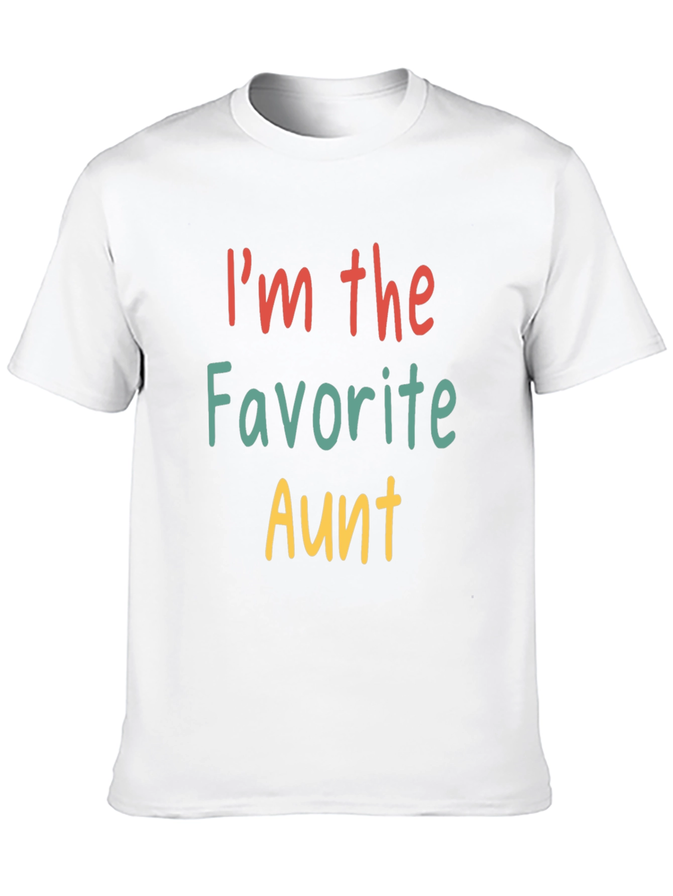 Favorite Aunt T-Shirt - Fun Family Tee