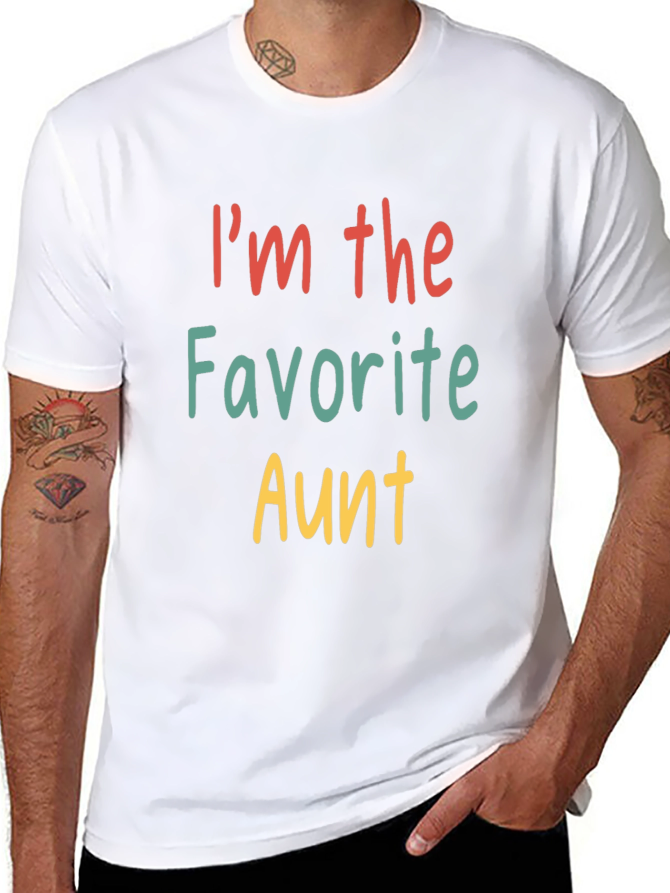 Favorite Aunt T-Shirt - Fun Family Tee