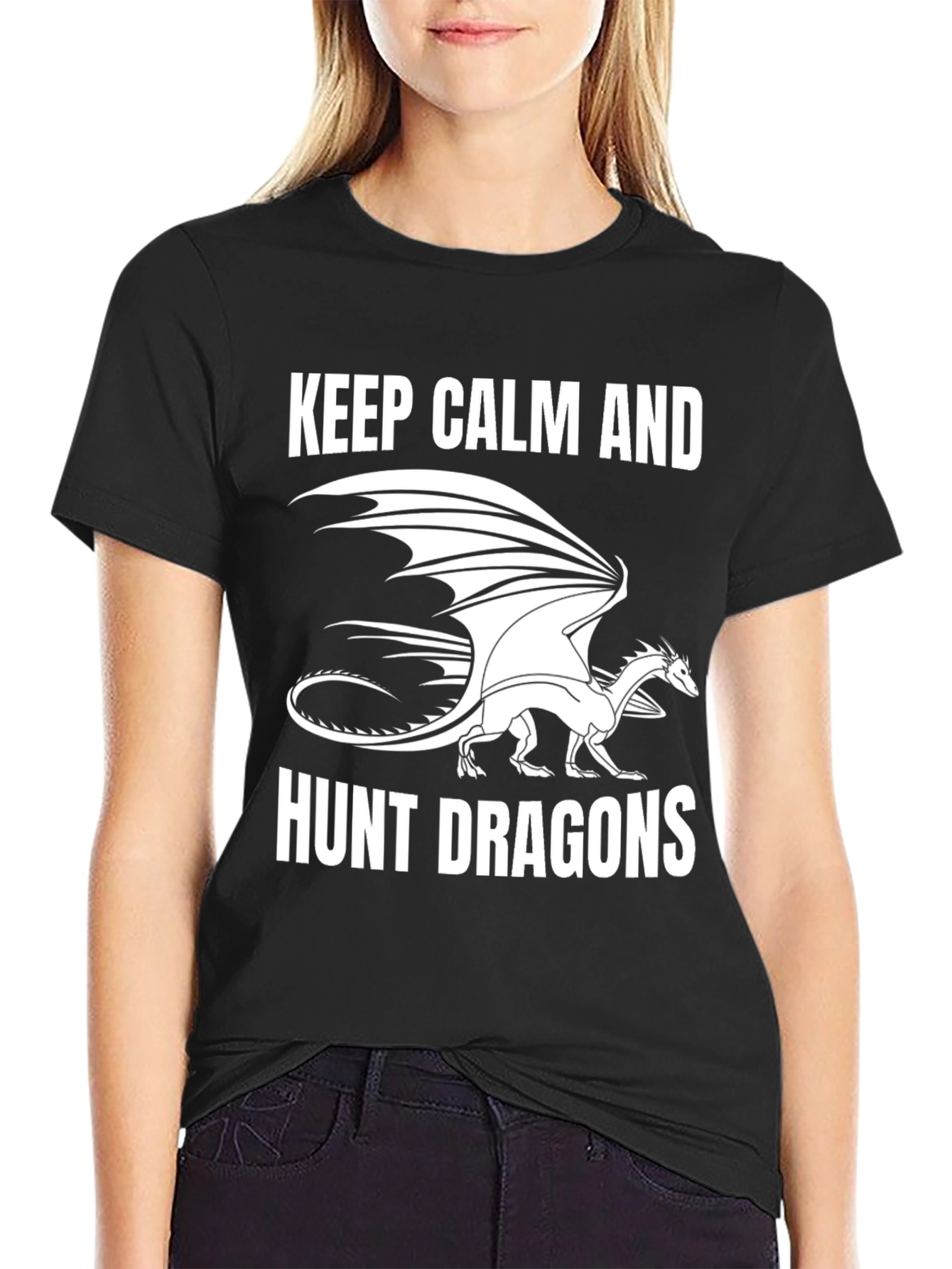 Keep Calm and Hunt Dragons T-Shirt