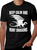 Keep Calm and Hunt Dragons T-Shirt
