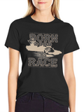 Born to Race 2009 Black Graphic Tee