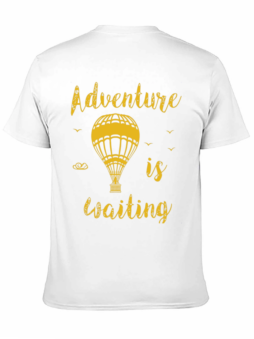Adventure Awaits Tee - Hot Air Balloon Graphic T-Shirt