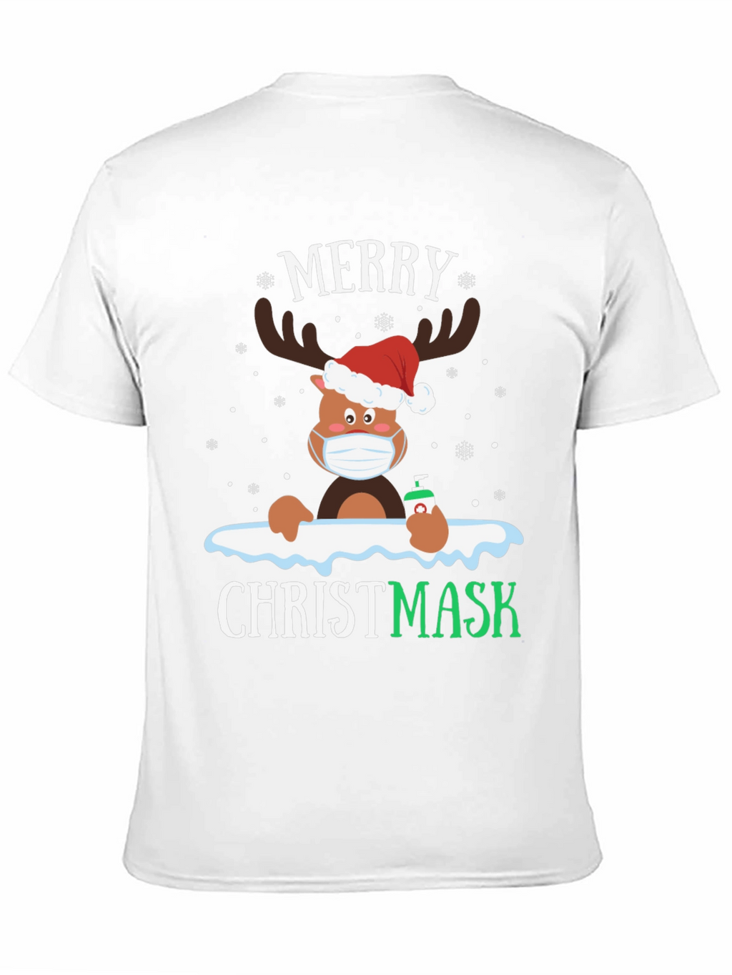 Merry Christmask Reindeer T-Shirt