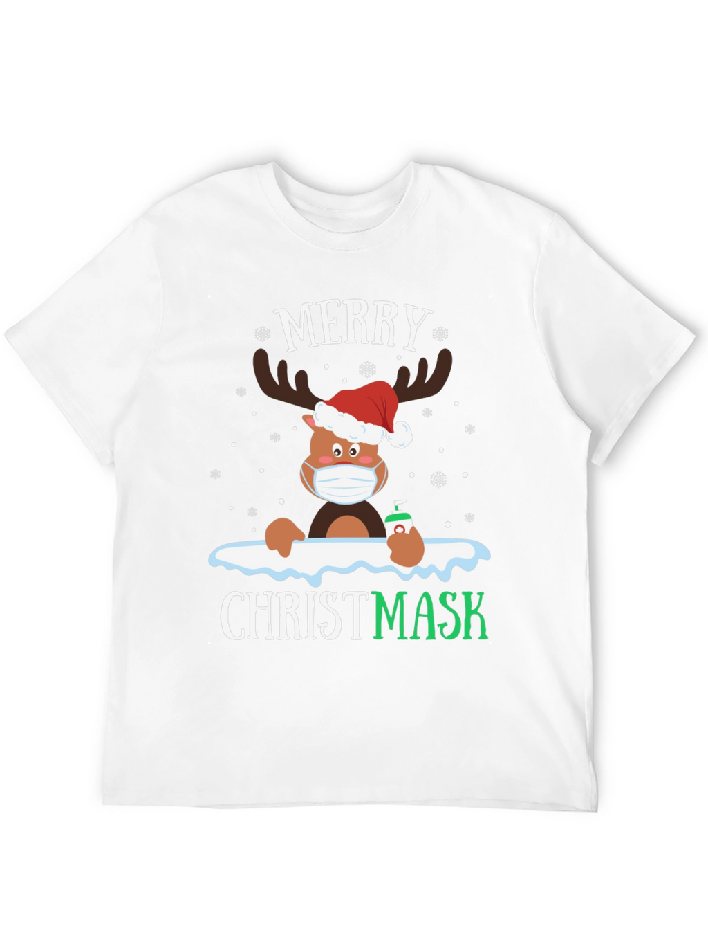 Merry Christmask Reindeer T-Shirt