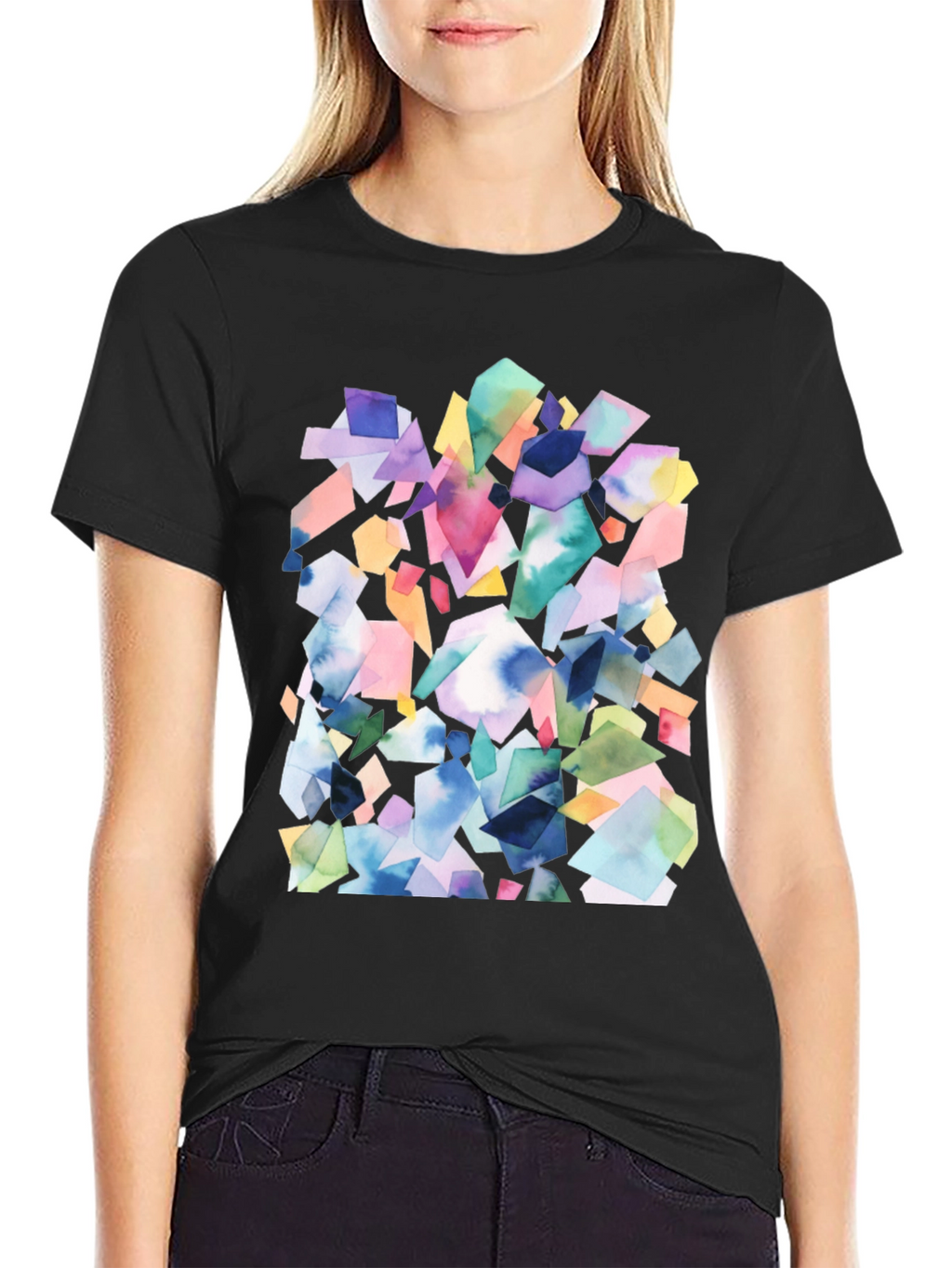 Abstract Geometric T-Shirt