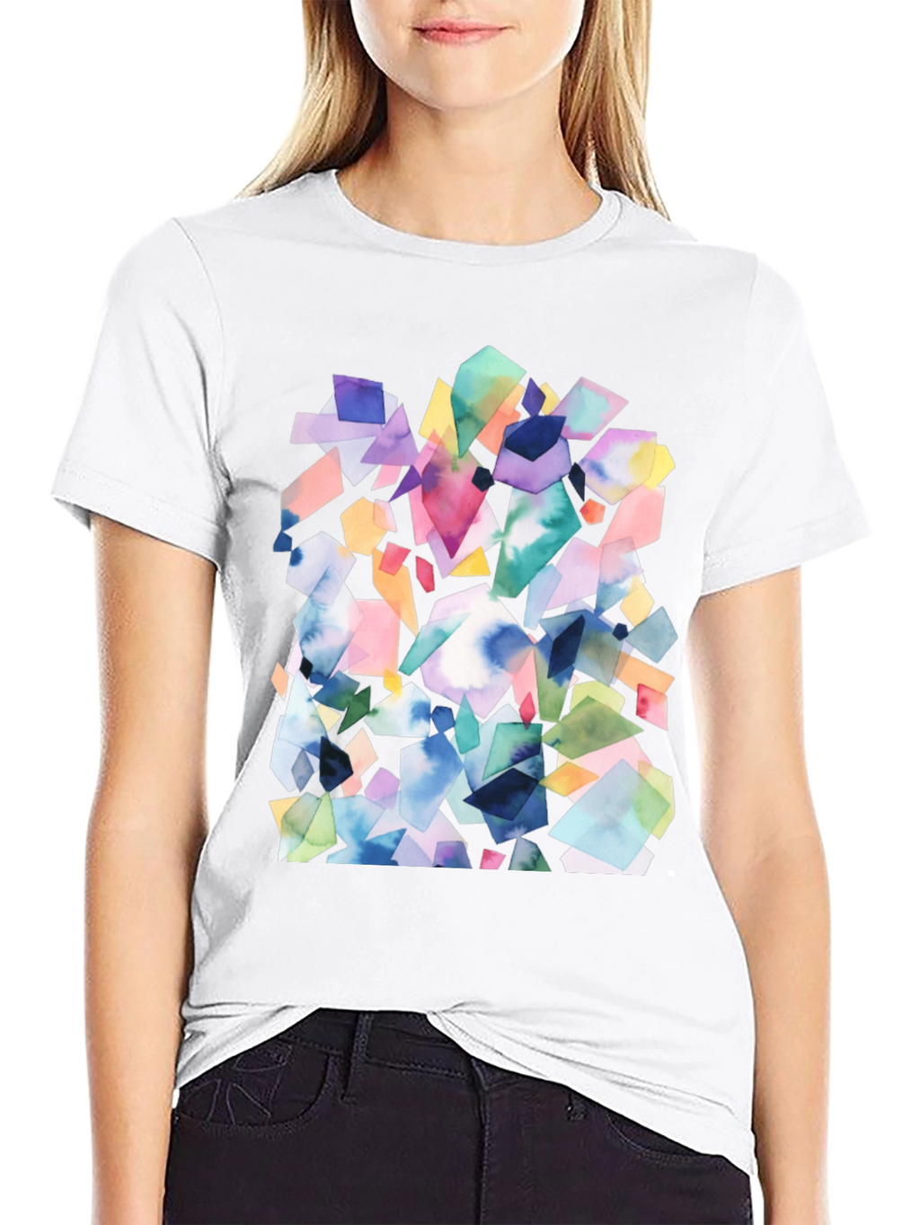Abstract Geometric T-Shirt