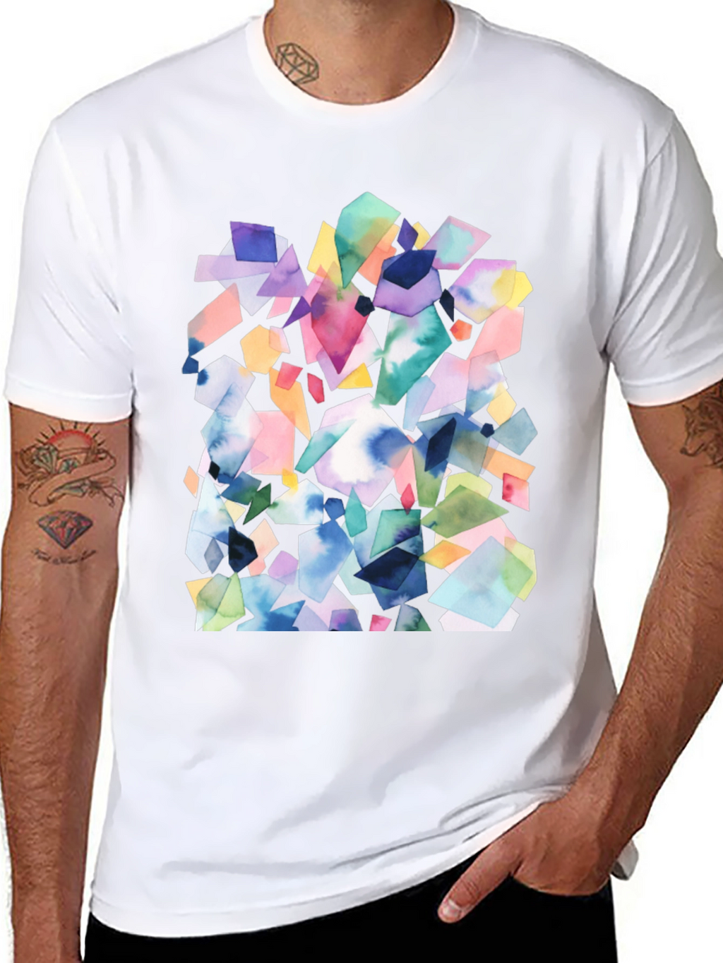 Abstract Geometric T-Shirt