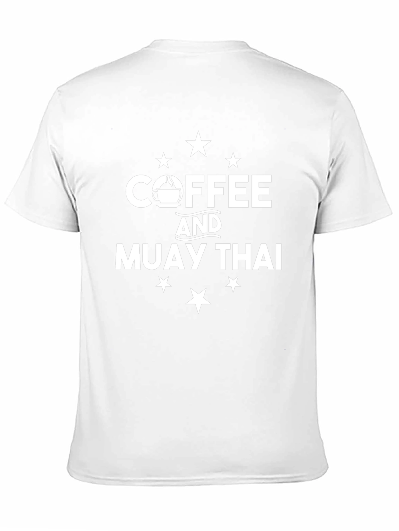 Coffee and Muay Thai Graphic T-Shirt