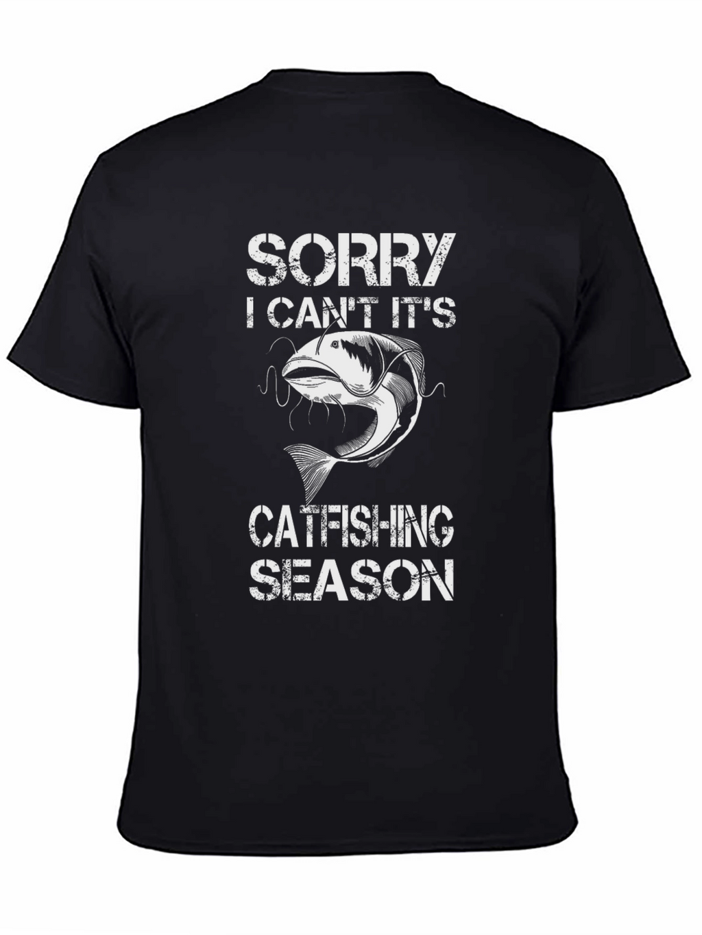 Catfishing Season T-Shirt - Funny Fishing Tee