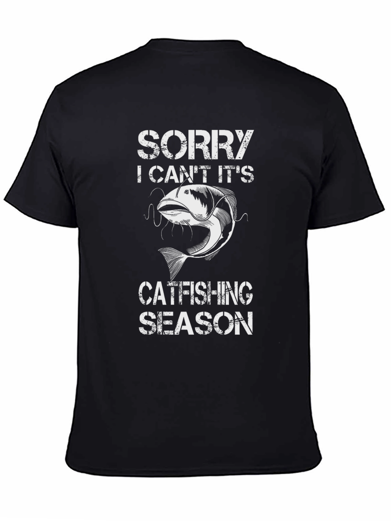Catfishing Season T-Shirt - Funny Fishing Tee
